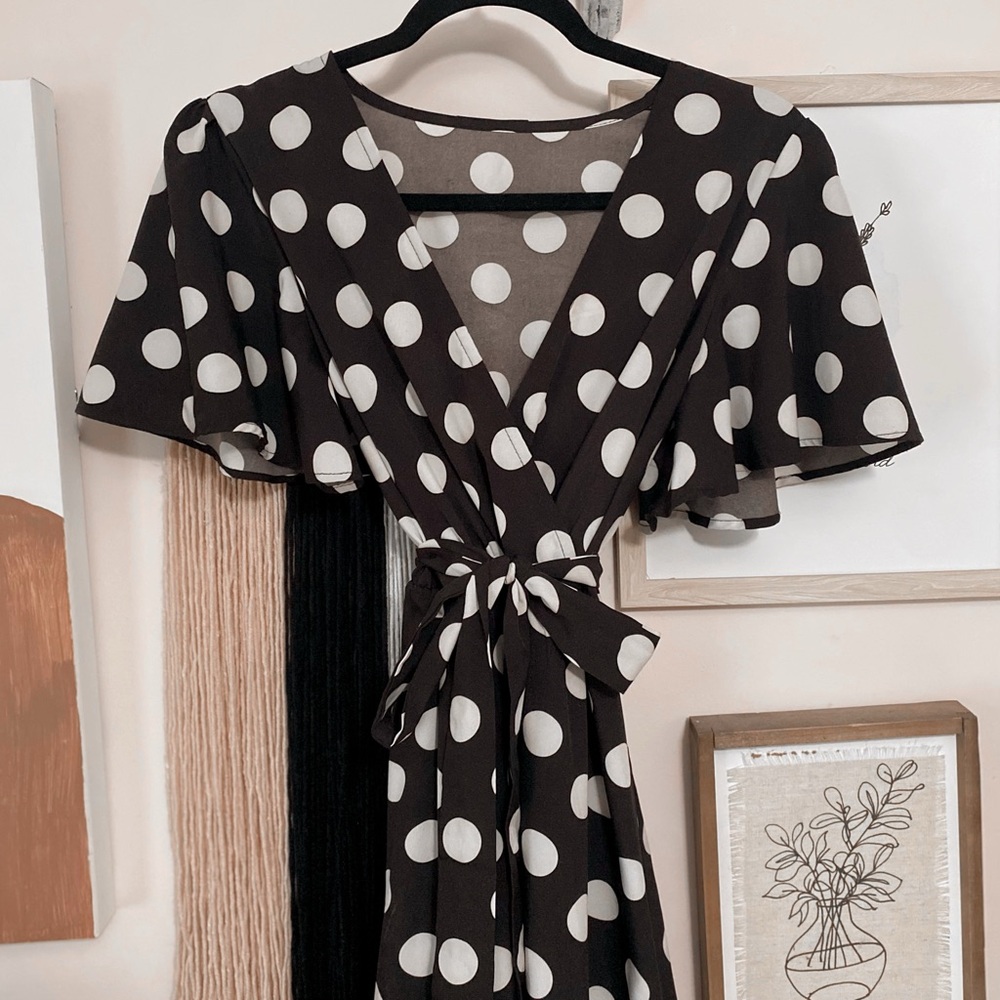☽ Polka Dot Dress